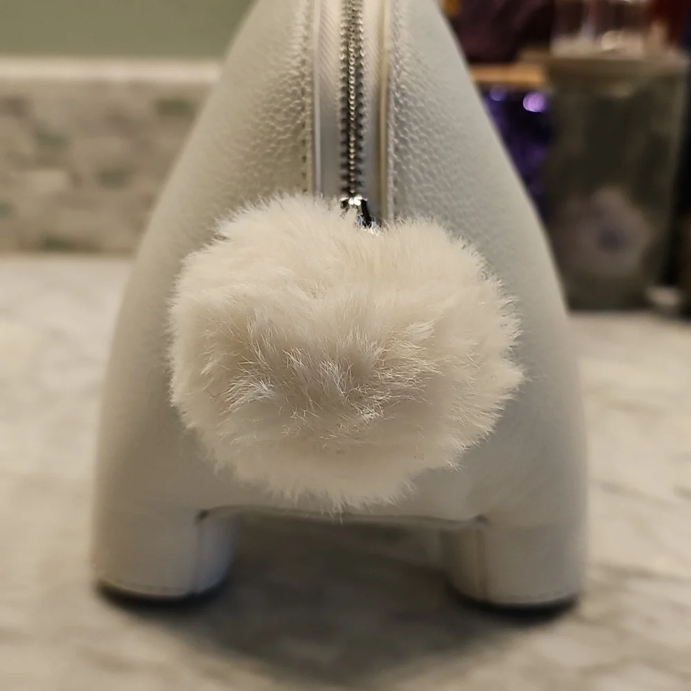 NWOT KATE SPADE ARTIC FRIENDS POLAR BEAR CROSSBODY BAG WITH BLUE SCARF - Picture 13 of 16